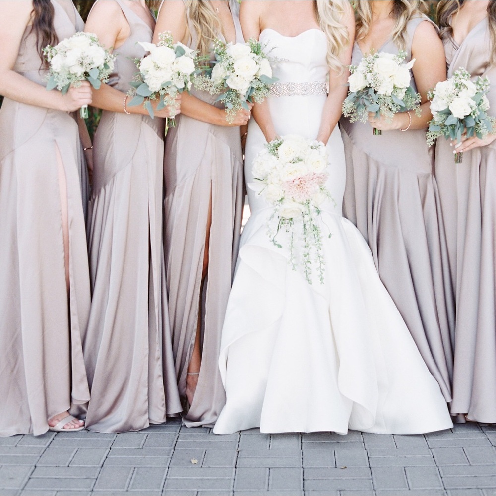 Fame and Partners bridesmaid gown